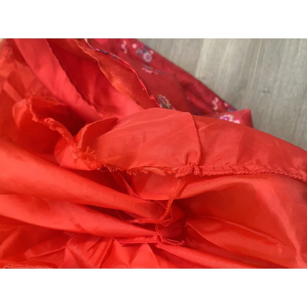 Disney Parks Store Elena‎ Avalor Girls Princess Dress Halloween Sz S Red Deluxe